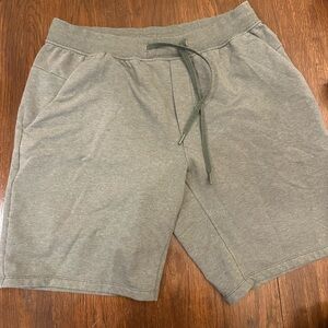 Men's Green Lulu Sweat Shorts